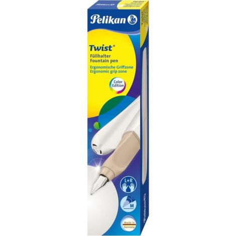 Pióro wieczne Pelikan Twist Kremowo-białe - 4
